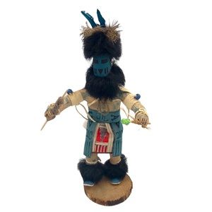 Handmade Native American Kachina Doll “Pot Carrier” Doll Decor